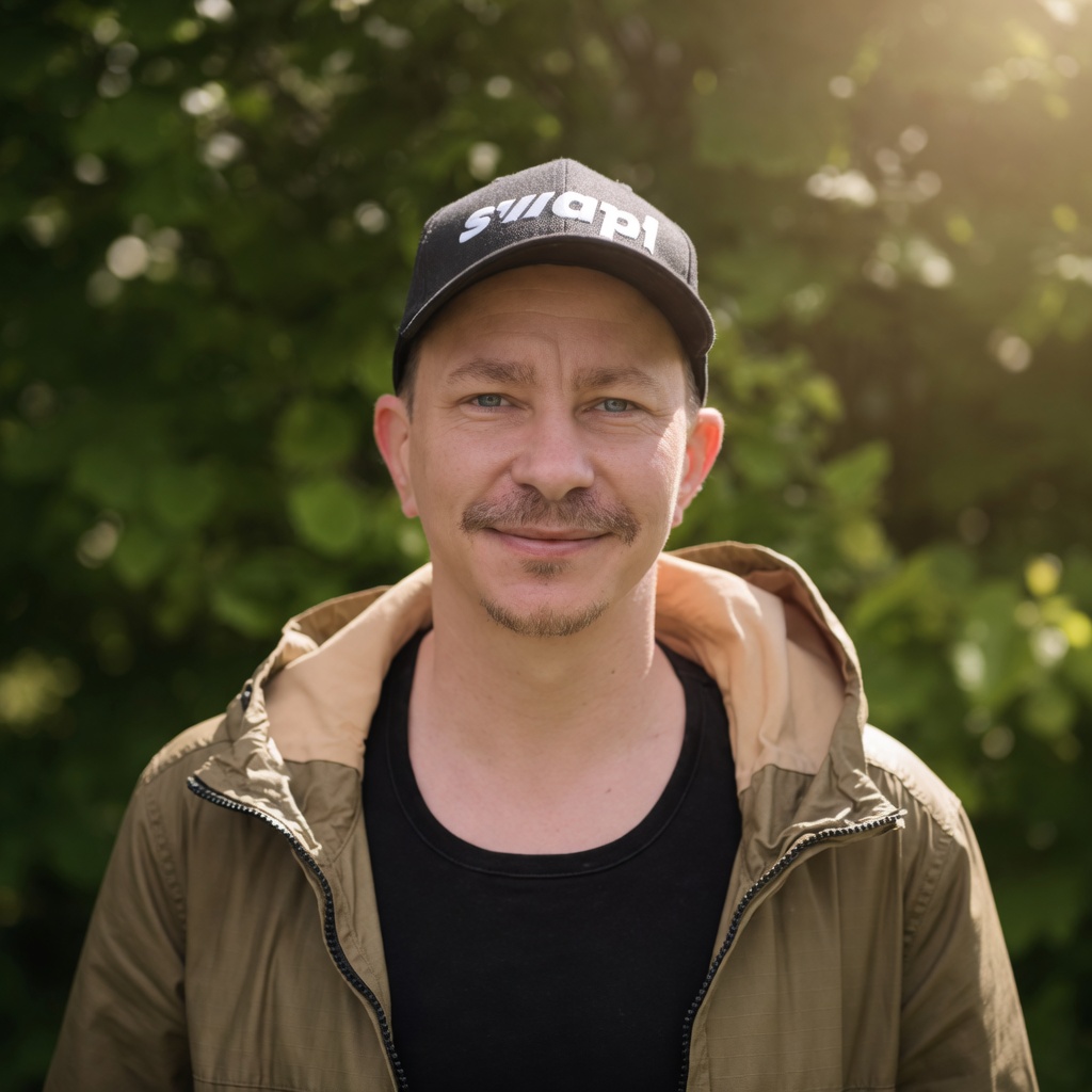 Porträtt av Jimmy Sjunfors